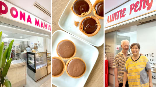  Is The Chocolate Tart From Dona Manis Cake Shop Or Rival Bakery Auntie Peng Banana Pie Yummier? 