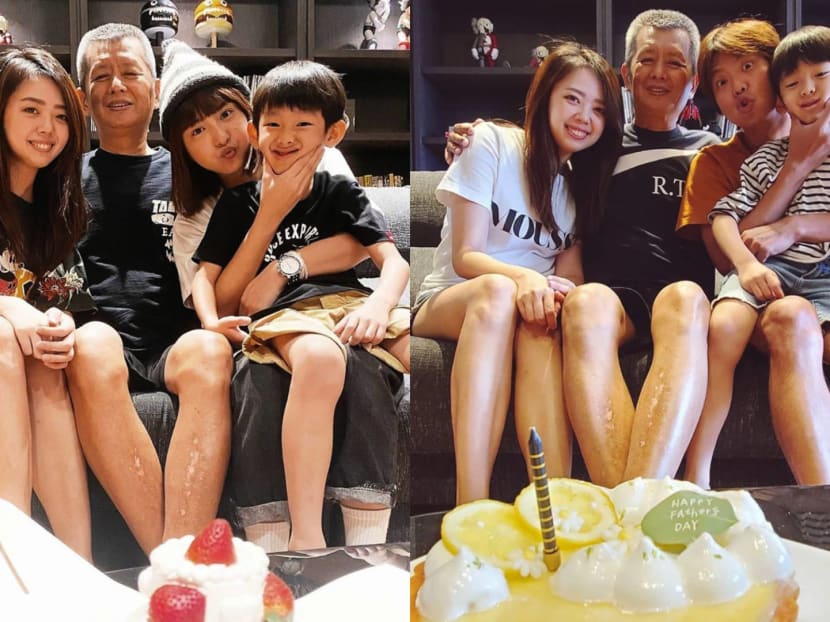 Alien Huang’s Family Recreates Last Photo Together For Dad’s 60th