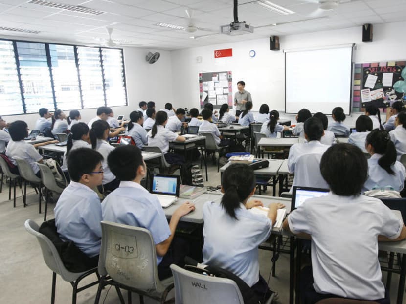 Singapore's students have come out tops globally in the Programme for International Students Assessment (Pisa), this time for collaborative problem solving. TODAY file photo