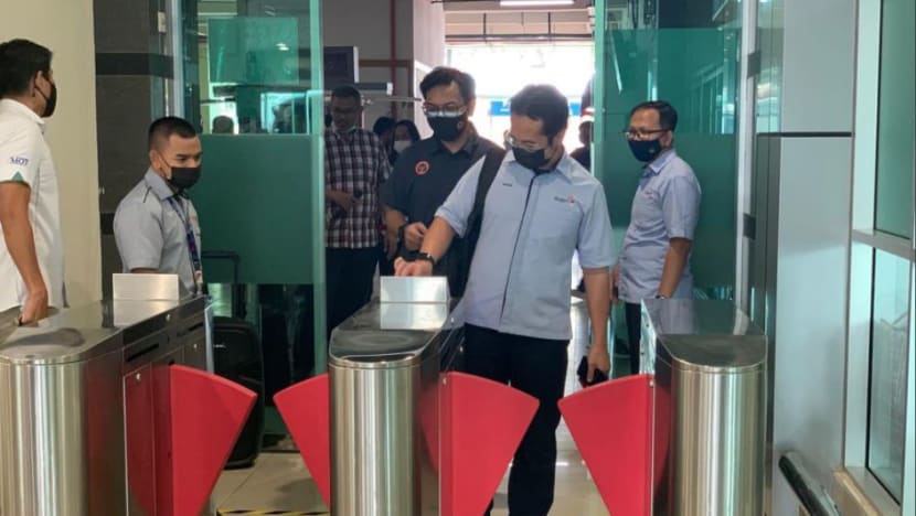 'Dry run' for Singapore-Malaysia land VTL held at Johor Causeway, says Khairy 'Dry run' for Singapore-Malaysia land VTL held at Johor Causeway, says Khairy