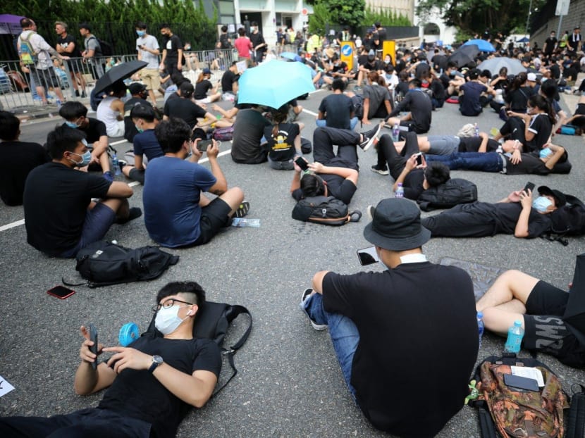 Online messaging services played a key role in the organisation of Hong Kong’s protests.