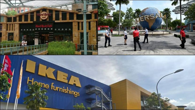 Resorts World Sentosa, Universal Studios Singapore, IKEA Tampines among places visited by COVID-19 cases while infectious