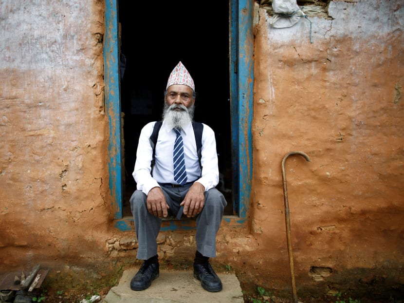 Gallery: 68-year-old, Nepal’s oldest school-going student?