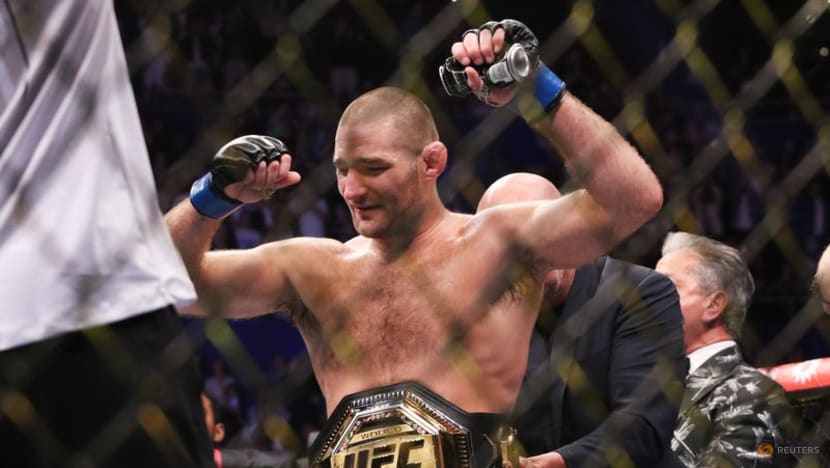 Mixed martial arts-Strickland stuns Adesanya to snatch UFC middleweight crown