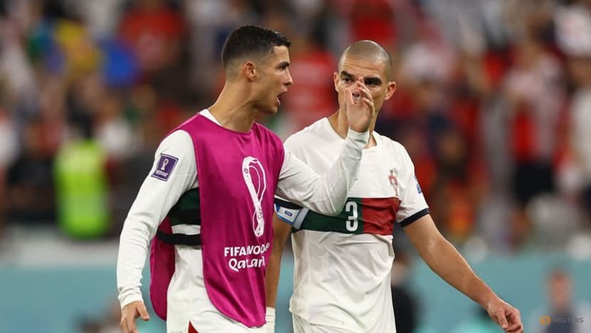 Ronaldo denies he swore at Portugal coach over substitution Ronaldo denies he swore at Portugal coach over substitution