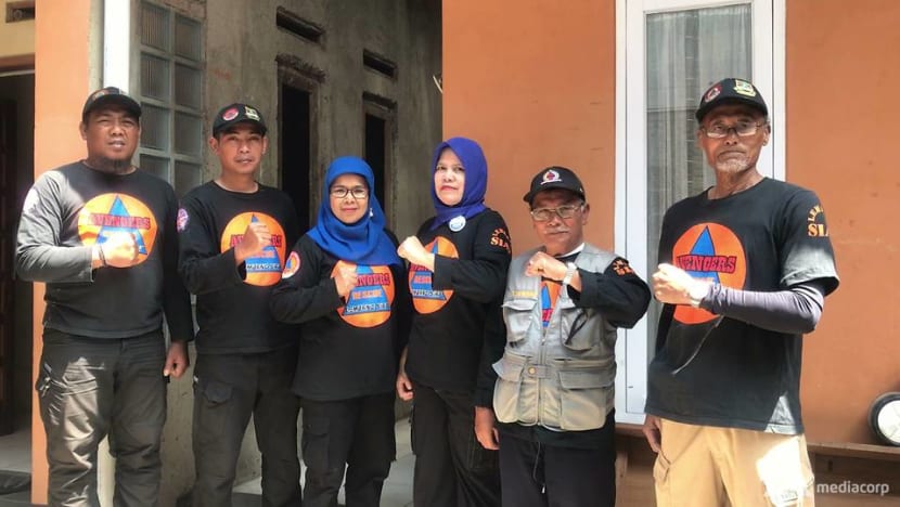 Avengers to the rescue: Volunteers educate Indonesians on disaster preparedness Avengers to the rescue: Volunteers educate Indonesians on disaster preparedness