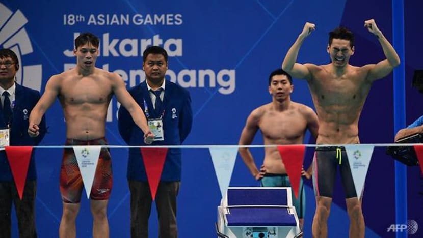 China raih pingat emas acara renang 4x100m; catat rekod baru Sukan Asia