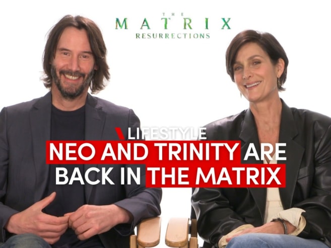The Matrix reunion interview: Keanu Reeves and Carrie-Anne Moss | CNA Lifestyle