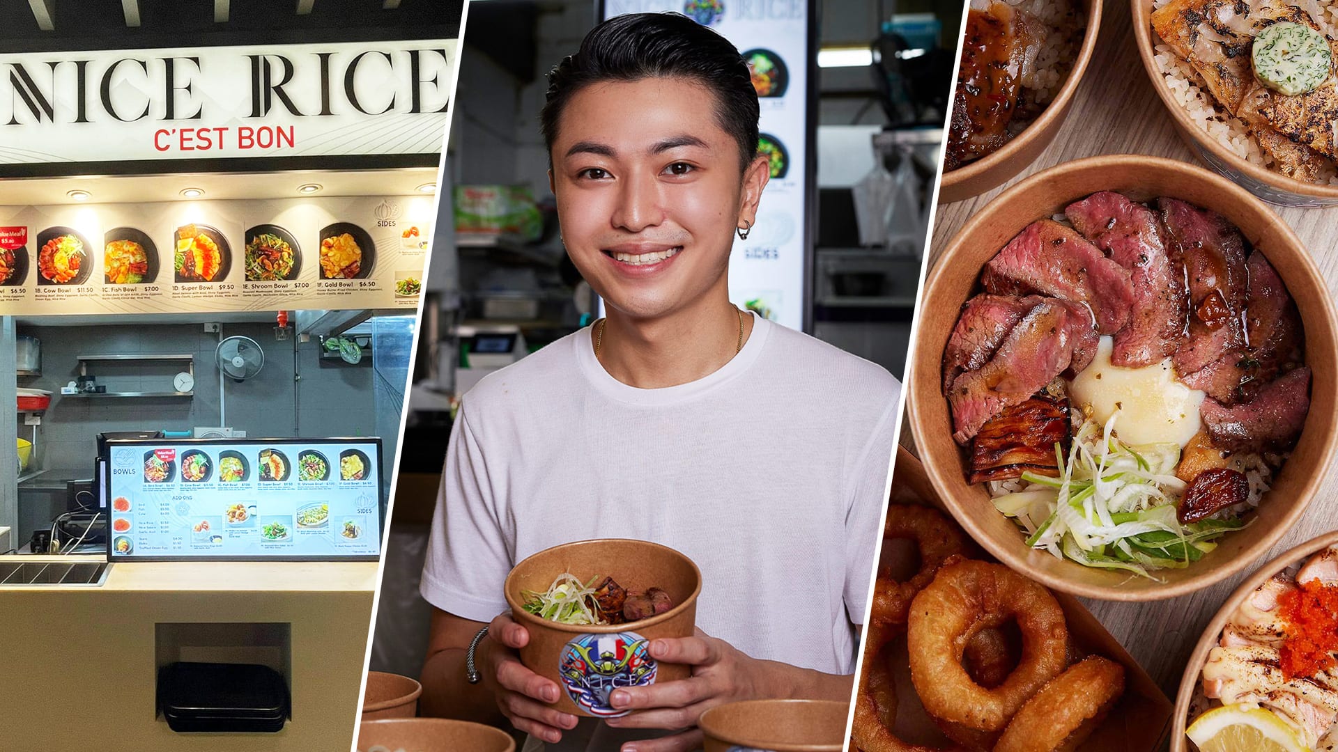 Grain Bowl Hawker Stall Nice Rice Reopens At Ang Mo Kio Food Court, Prices Up By $0.70 A Dish