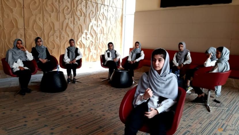 Don't abandon Afghanistan, pleads member of Afghan all-female robotics team Don't abandon Afghanistan, pleads member of Afghan all-female robotics team