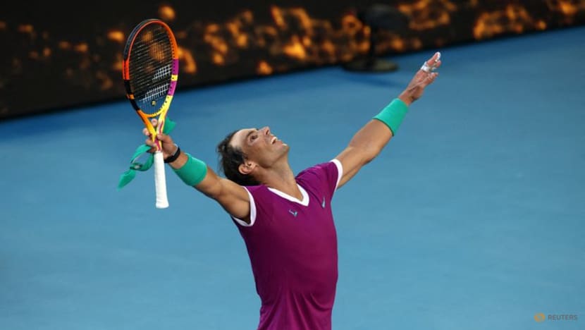 Nadal focused on enjoying his tennis, not Grand Slam record