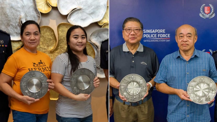 4 people receive Public Spiritedness Awards for attempting to detain suspected thief