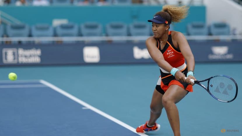 Osaka fires 18 aces in win over Bencic to reach Miami Open final