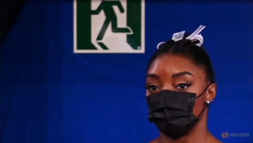 Gymnastics-Biles says gymnastics not everything, 'we also have to focus on ourselves'