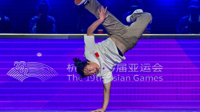 17岁小将刘清漪 为中国夺亚运霹雳舞首金 