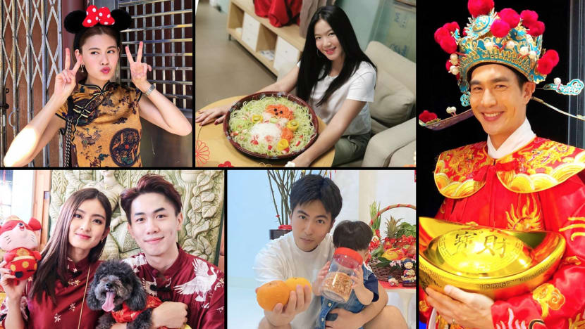 What local stars did during Chinese New Year