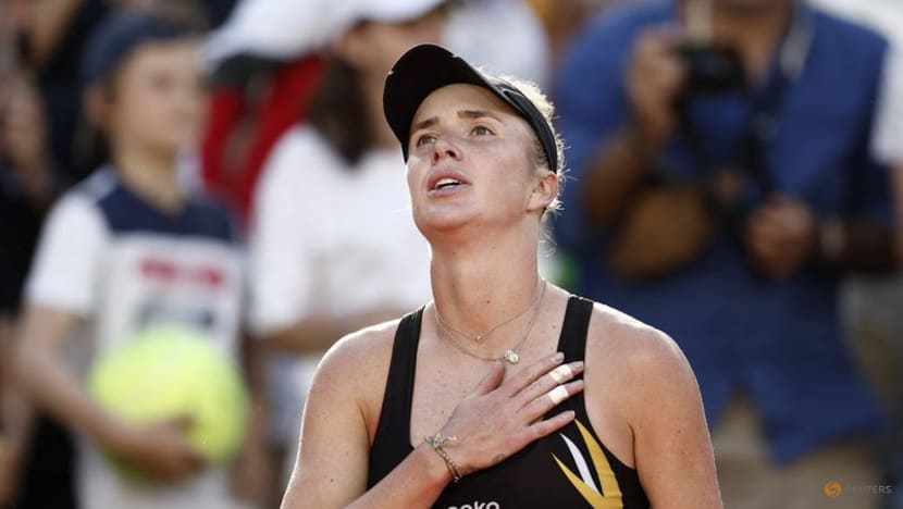 Last 'French' player Svitolina soaks up Roland Garros love