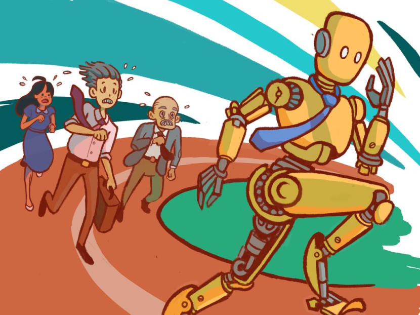 In Singapore, 84 per cent of workers said they trust robots more than their managers. This puts the country third behind India (90 per cent) and and China (88 per cent). In Singapore, 84 per cent of workers said they trust robots more than their managers. This puts the country third behind India (90 per cent) and and China (88 per cent).