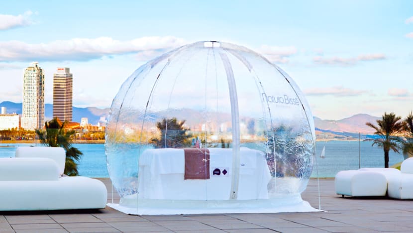 Try A Facial In An Oxygen Bubble Tent