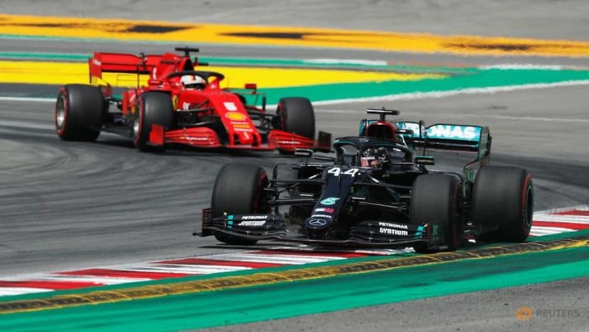 Hamilton fastest on a sweltering Spanish afternoon Hamilton fastest on a sweltering Spanish afternoon
