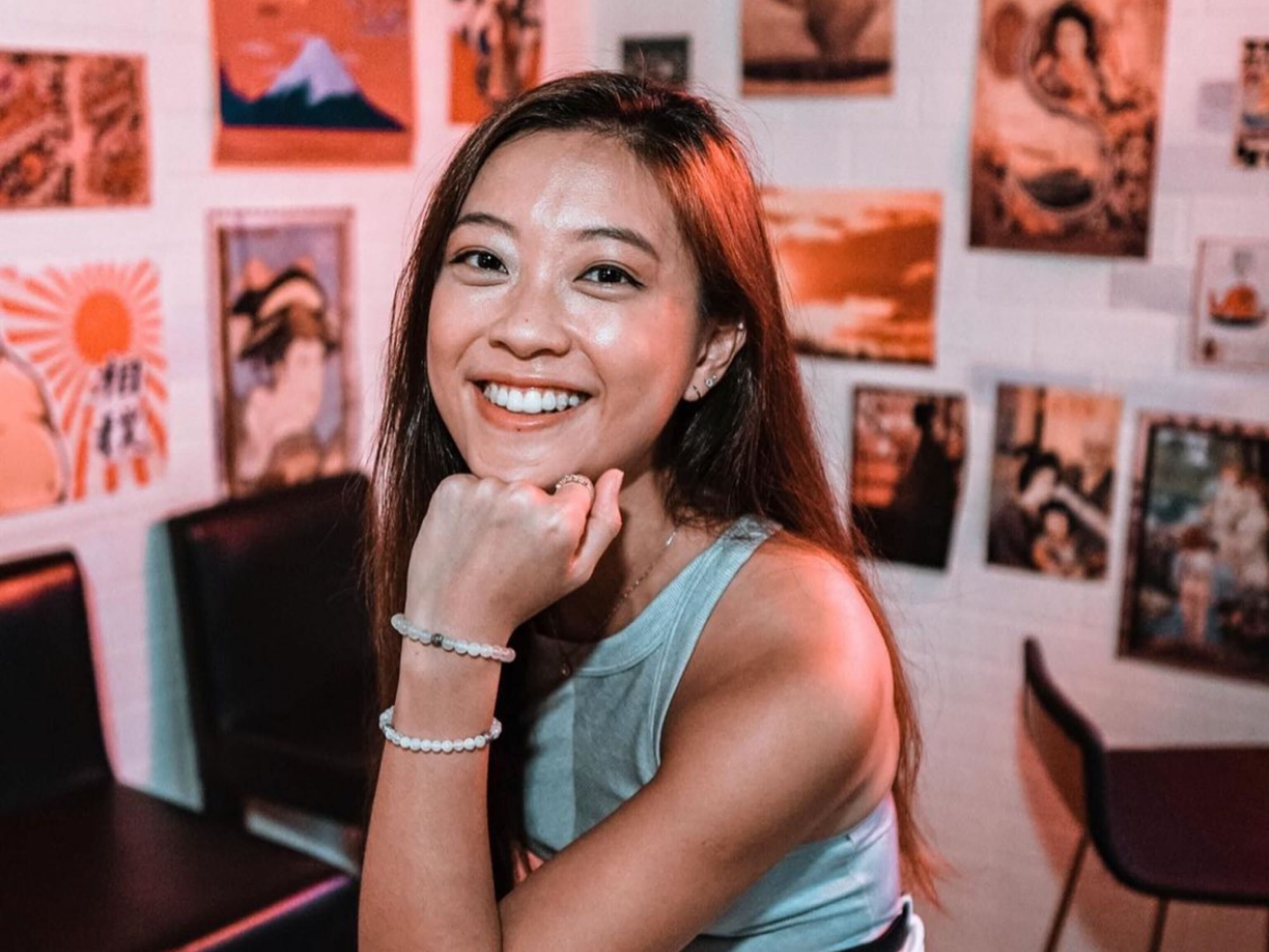 Social media influencer Rachel Wong (pictured) is accused by an Instagram user of infidelity. 