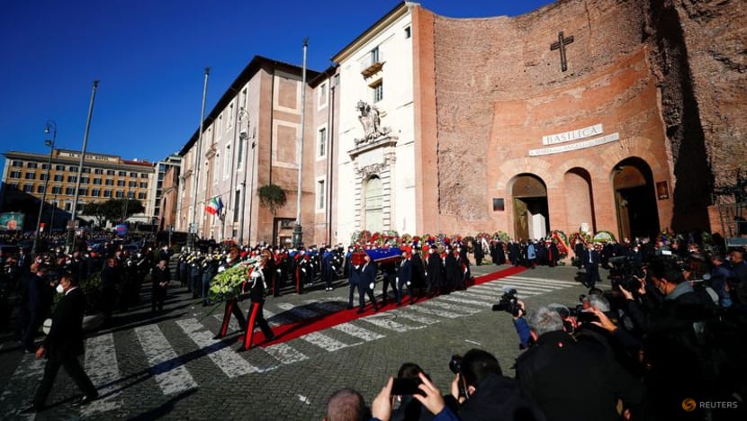 Italy bids farewell to EU parliament chief at state funeral