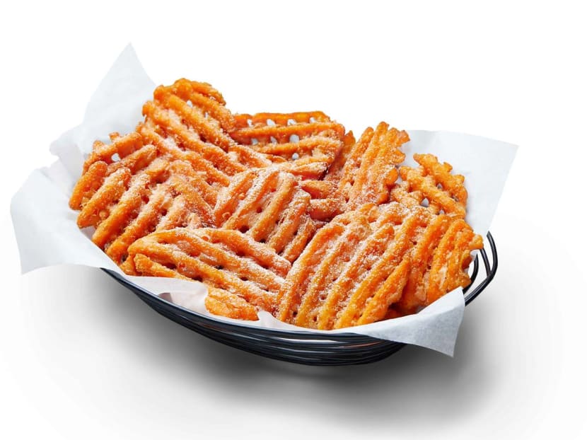 Sweet Potato Stuffed Crust Pizza And Waffle Fries Now Available At