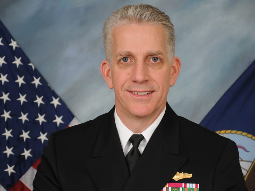 Retired rear admiral Bruce Loveless, a Navy intelligence officer, is the second admiral to be charged in the case. Photo: US Navy handout