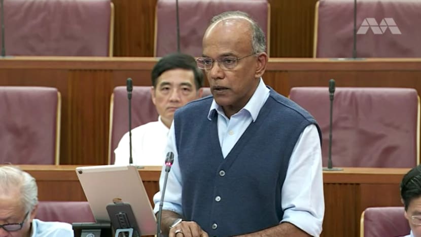 Leaving 377A decision to courts would be path of least resistance but also irresponsible, wrong: Shanmugam