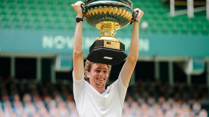 Tennis: Humbert stuns Rublev to claim Halle title