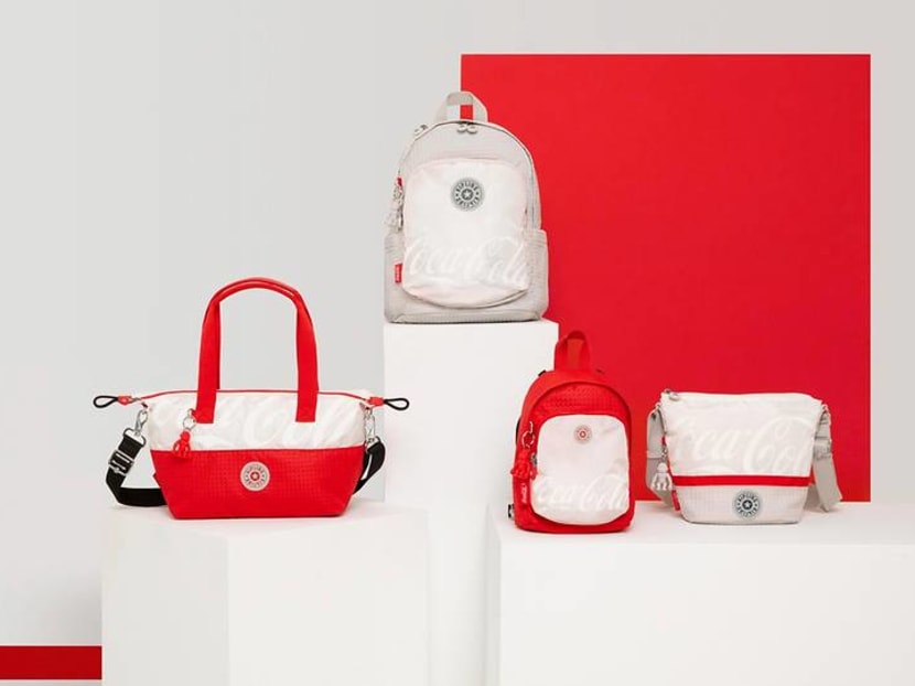 This Kipling x Coca-Cola bag collection saves 272,129 plastic bottles from landfills
