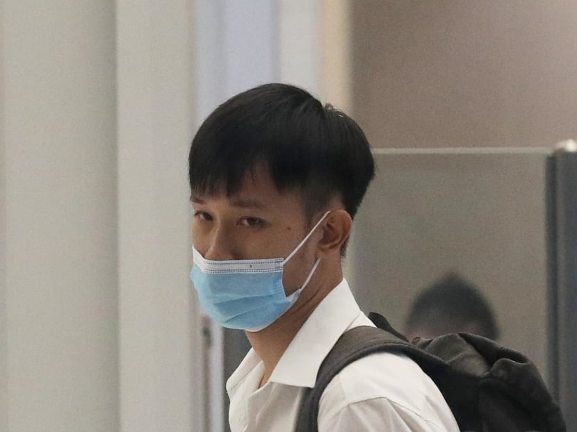 Wong Xing Fong pictured at the State Courts on Jan 18, 2023. Wong Xing Fong pictured at the State Courts on Jan 18, 2023.