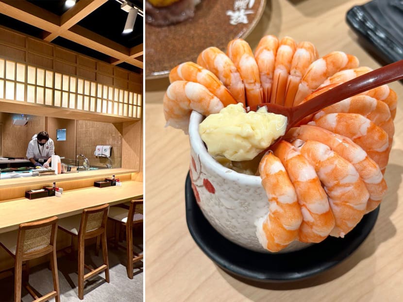 Don Don Donki Opens Conveyor Belt Sushi Restaurant, Has Epic Shrimp Cocktail Chawanmushi