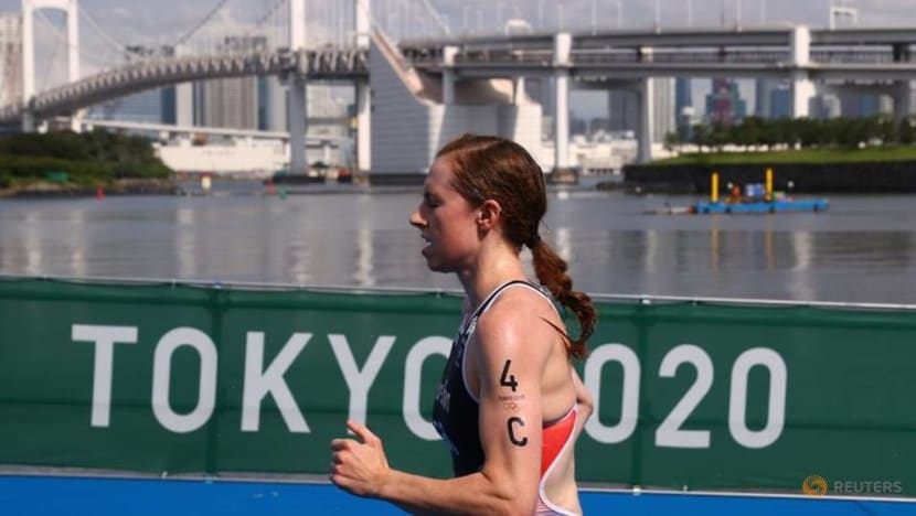 Olympics-Triathlon-Britain win mixed relay gold Olympics-Triathlon-Britain win mixed relay gold