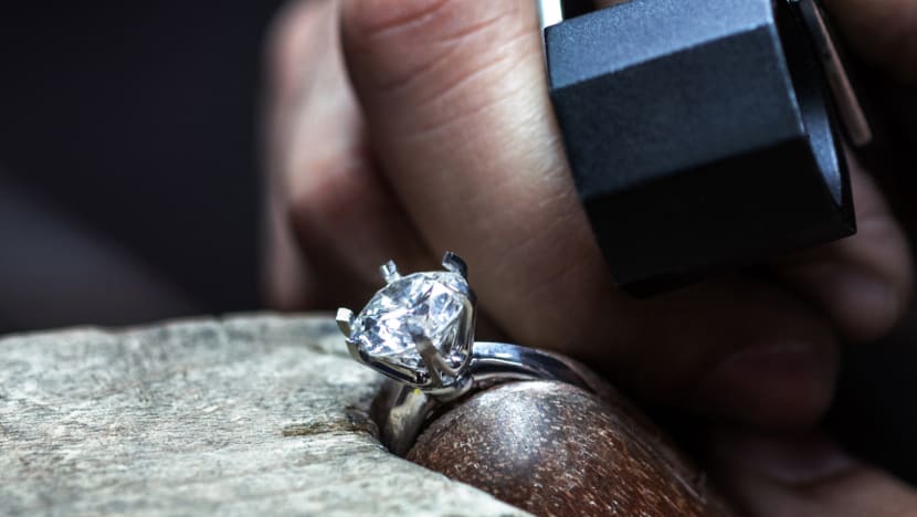 The artistry within Tiffany True Setting showcases the intricate craft of diamond cutting