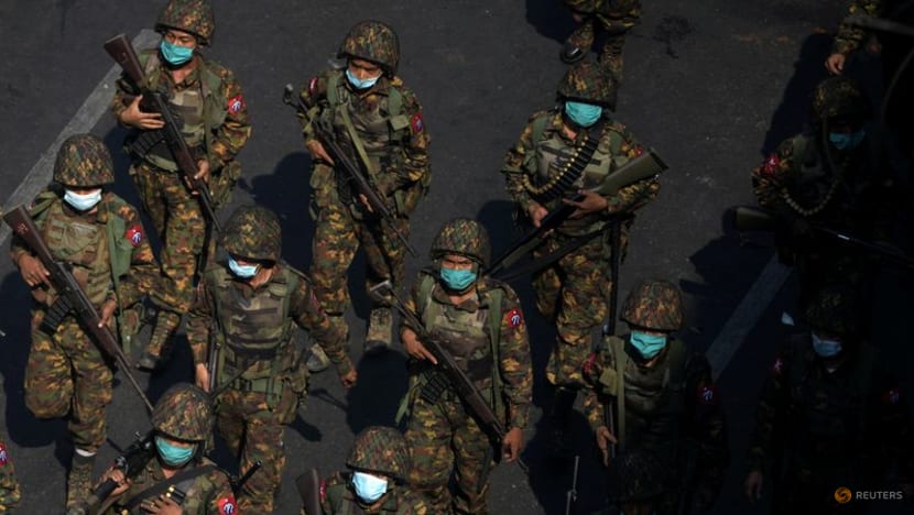 Myanmar troops accused of holding children hostage during clashes Myanmar troops accused of holding children hostage during clashes