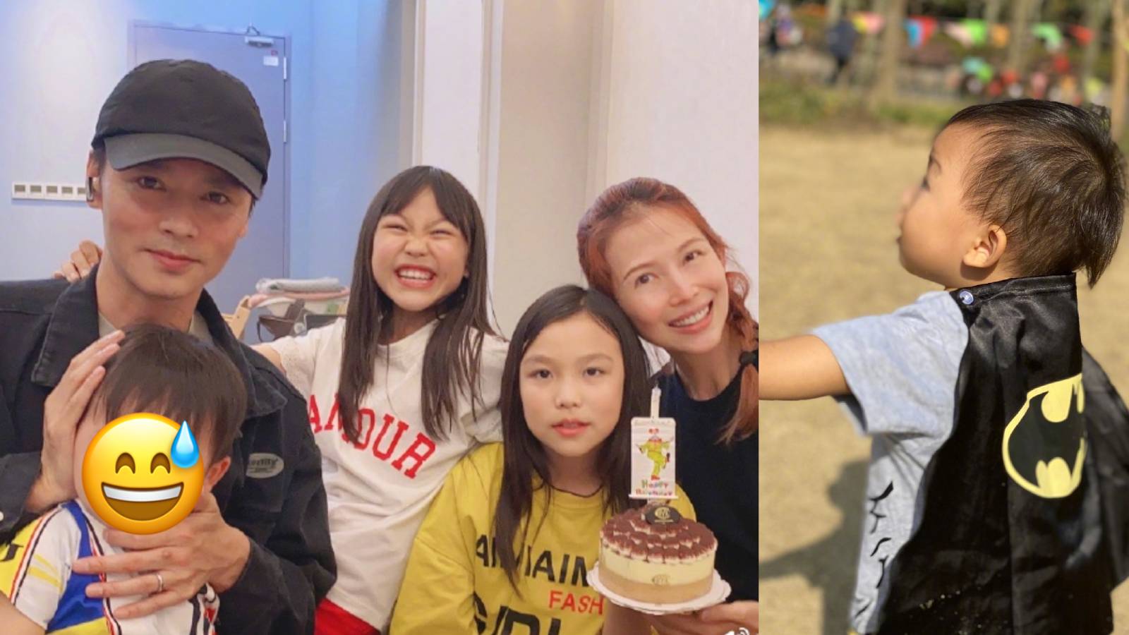Netizens Tickled By The Very Disgruntled Expression On Ada Choi’s Son In This Photo Netizens Tickled By The Very Disgruntled Expression On Ada Choi’s Son In This Photo