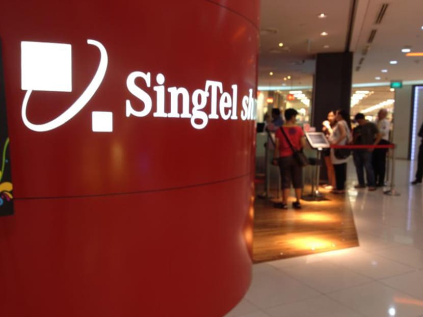 A Singtel store. TODAY file photo