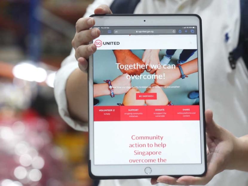 Want to help with the Covid-19 response? Portal launched for S’poreans keen to donate, volunteer