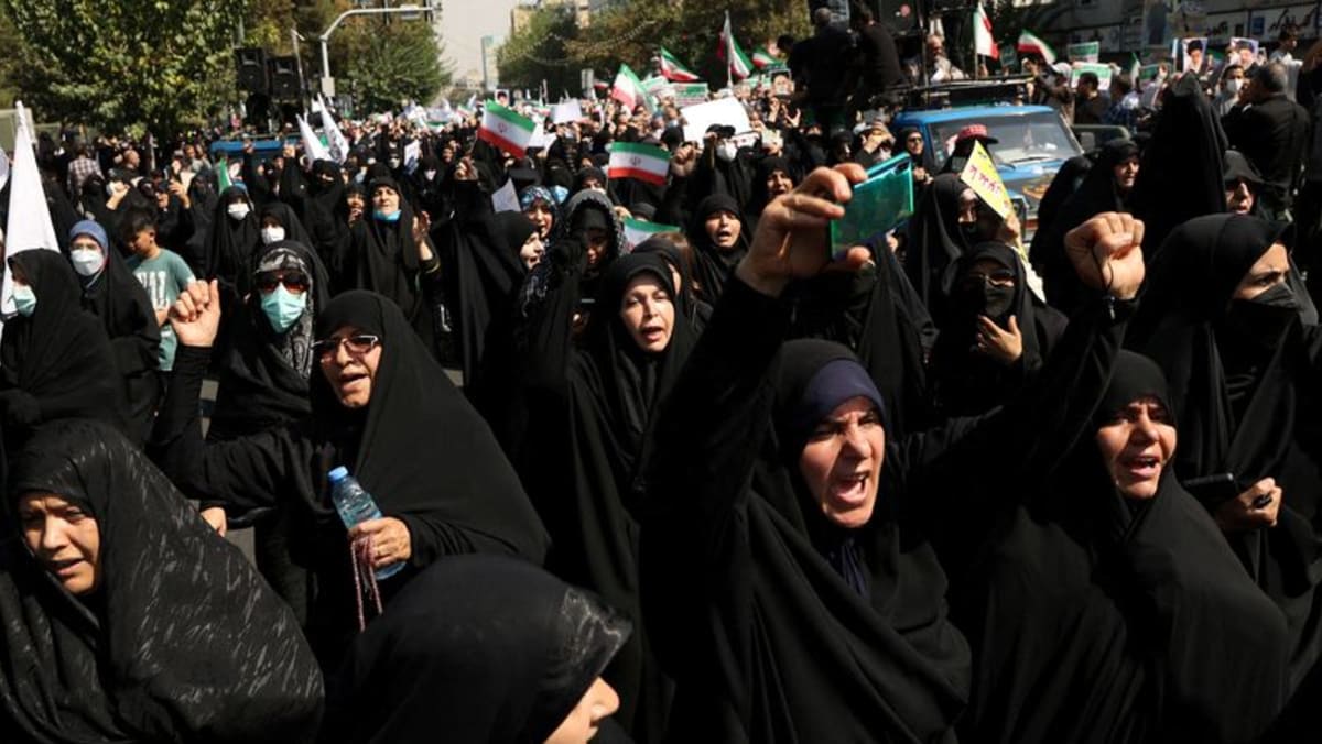 Iran mengatakan AS berusaha menggunakan kerusuhan untuk melemahkan negaranya