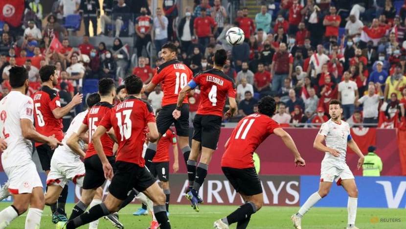 Last-gasp own goal sends Tunisia into Arab Cup final Last-gasp own goal sends Tunisia into Arab Cup final