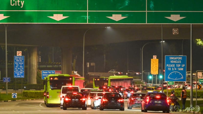 Heavy traffic through Woodlands and Tuas Checkpoints expected for the rest of June: ICA Heavy traffic through Woodlands and Tuas Checkpoints expected for the rest of June: ICA