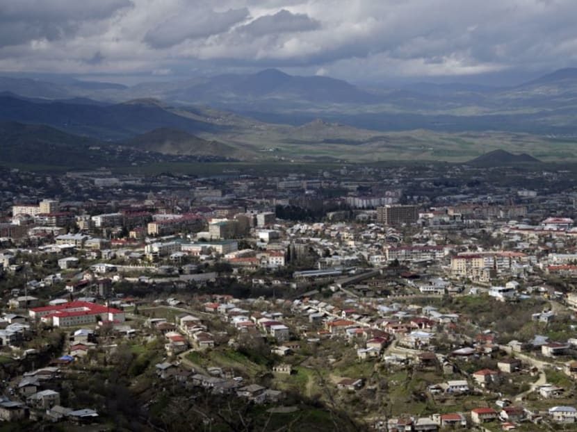A view of Stepanakert, the unrecognised capital of Armenian-seized Azerbaijani region of Nagorny Karabakh. Photo: AFP