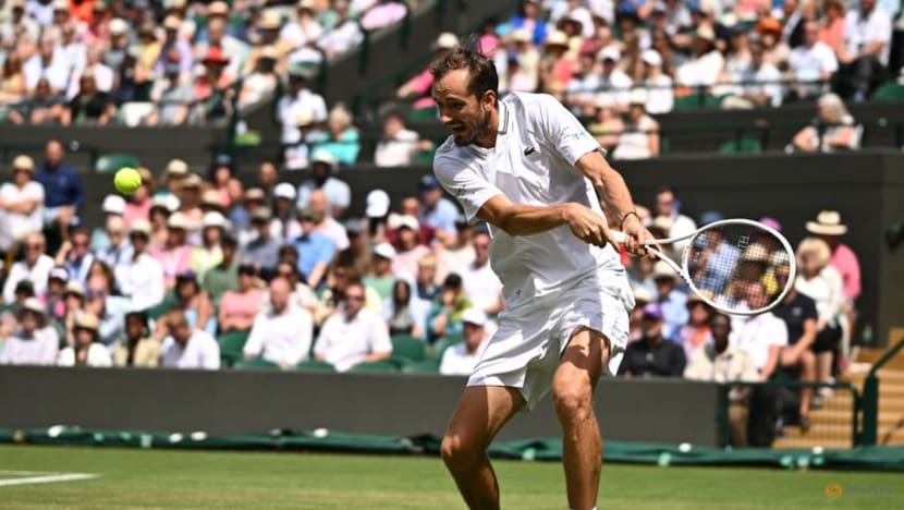 Medvedev into last eight for first time after Lehecka retires injured 