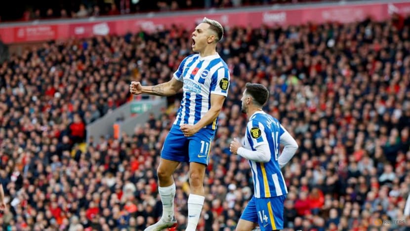 Valiant Brighton fight back to draw at Liverpool Valiant Brighton fight back to draw at Liverpool