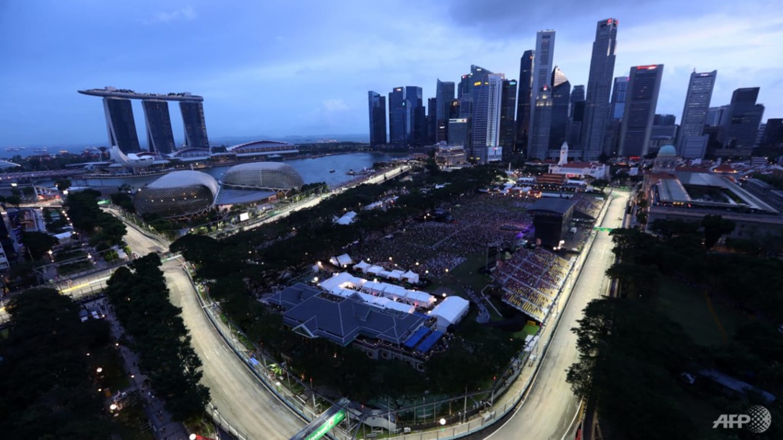 Aerial activities to be restricted over parts of Singapore during F1 week