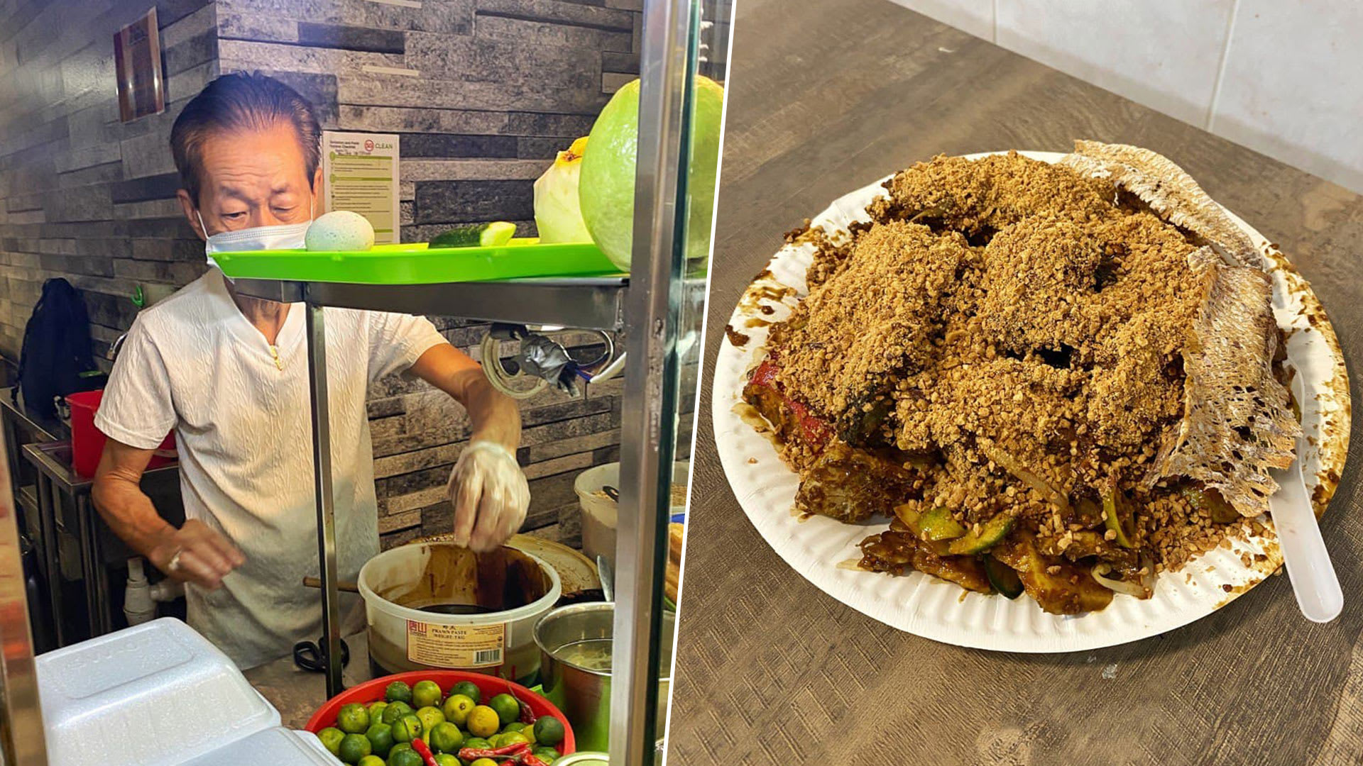 Chinatown Hawker Sells Gigantic Plate Of You Tiao Rojak For Only $4 Chinatown Hawker Sells Gigantic Plate Of You Tiao Rojak For Only $4