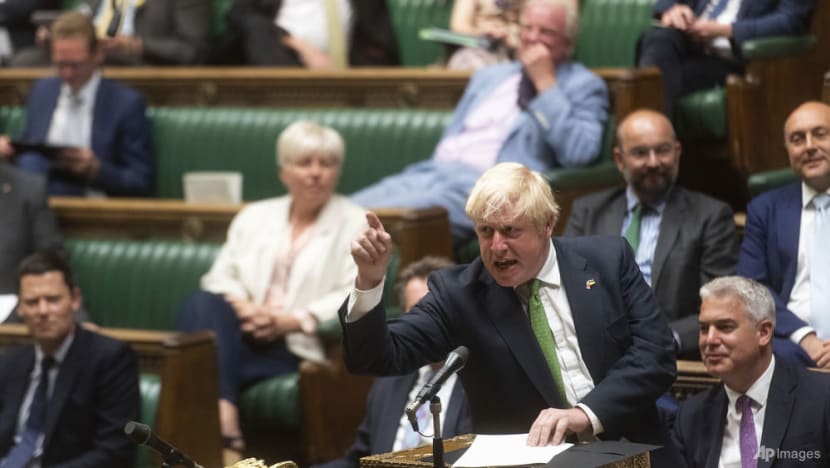 'Hasta la vista, baby,' says UK's Boris Johnson as he exits parliament 'Hasta la vista, baby,' says UK's Boris Johnson as he exits parliament