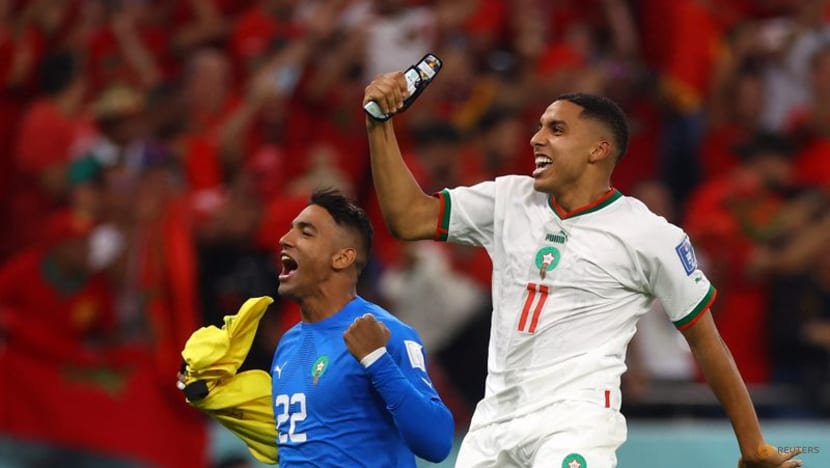 Morocco cruise into knockout stage with 2-1 win over Canada Morocco cruise into knockout stage with 2-1 win over Canada