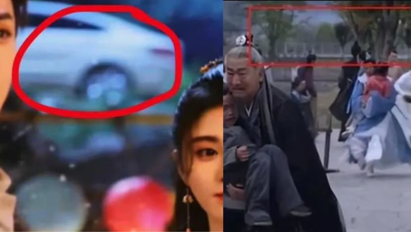 S$60Mil Chinese Period Drama Mocked For Showing Car And Iron Railings In The Background